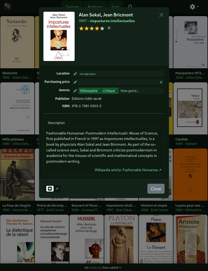 Book Details Modal