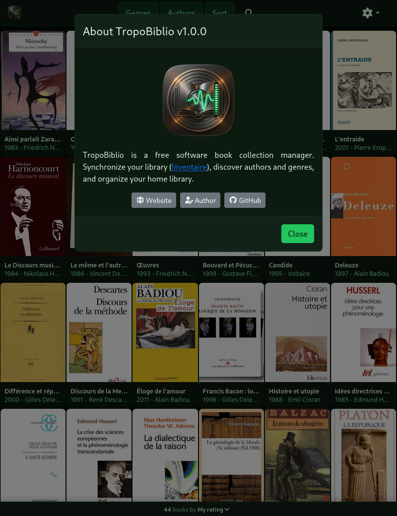 About TropoBiblio
